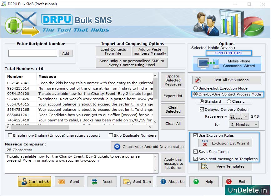 Text Messaging Software – Professional